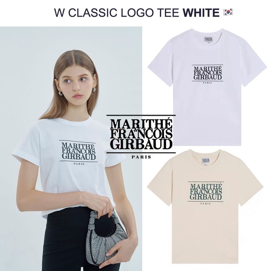 OUTLETS พร้อมส่ง เสื้อ Marithe T-shirt เกาหลีแท้